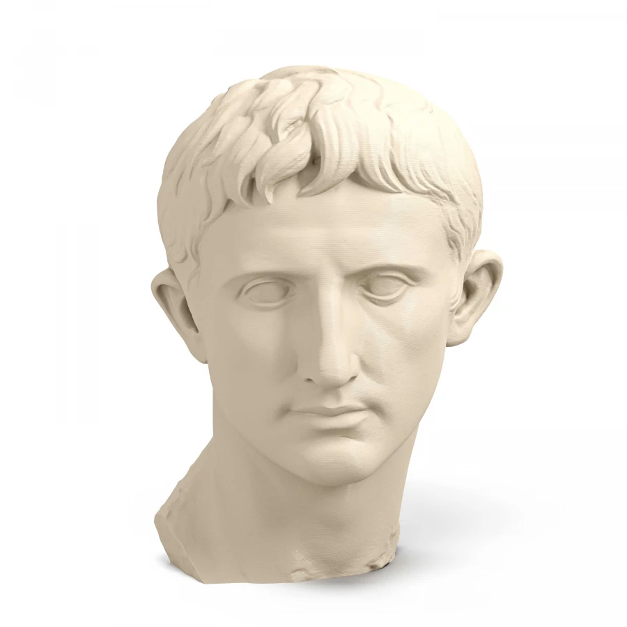“Caesar Augustus da Centuripe” from the Archeological Museum of Centuripe collection | Ivory