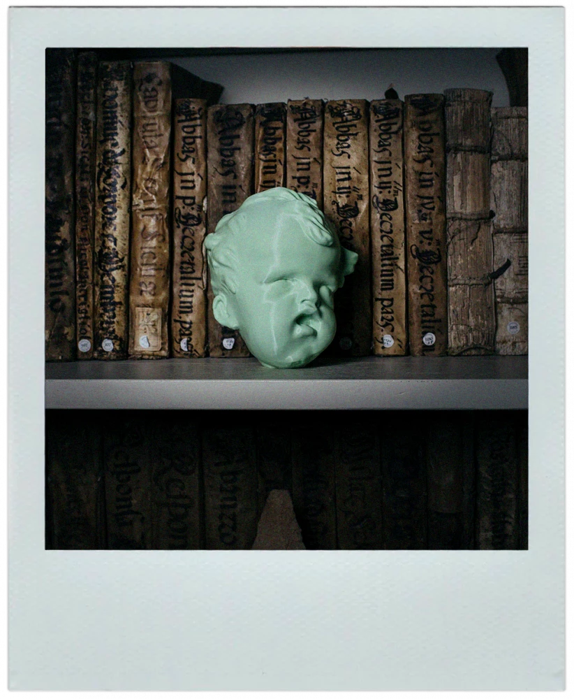 Serpotta Cherub Head by Giacomo Serpotta | artficial