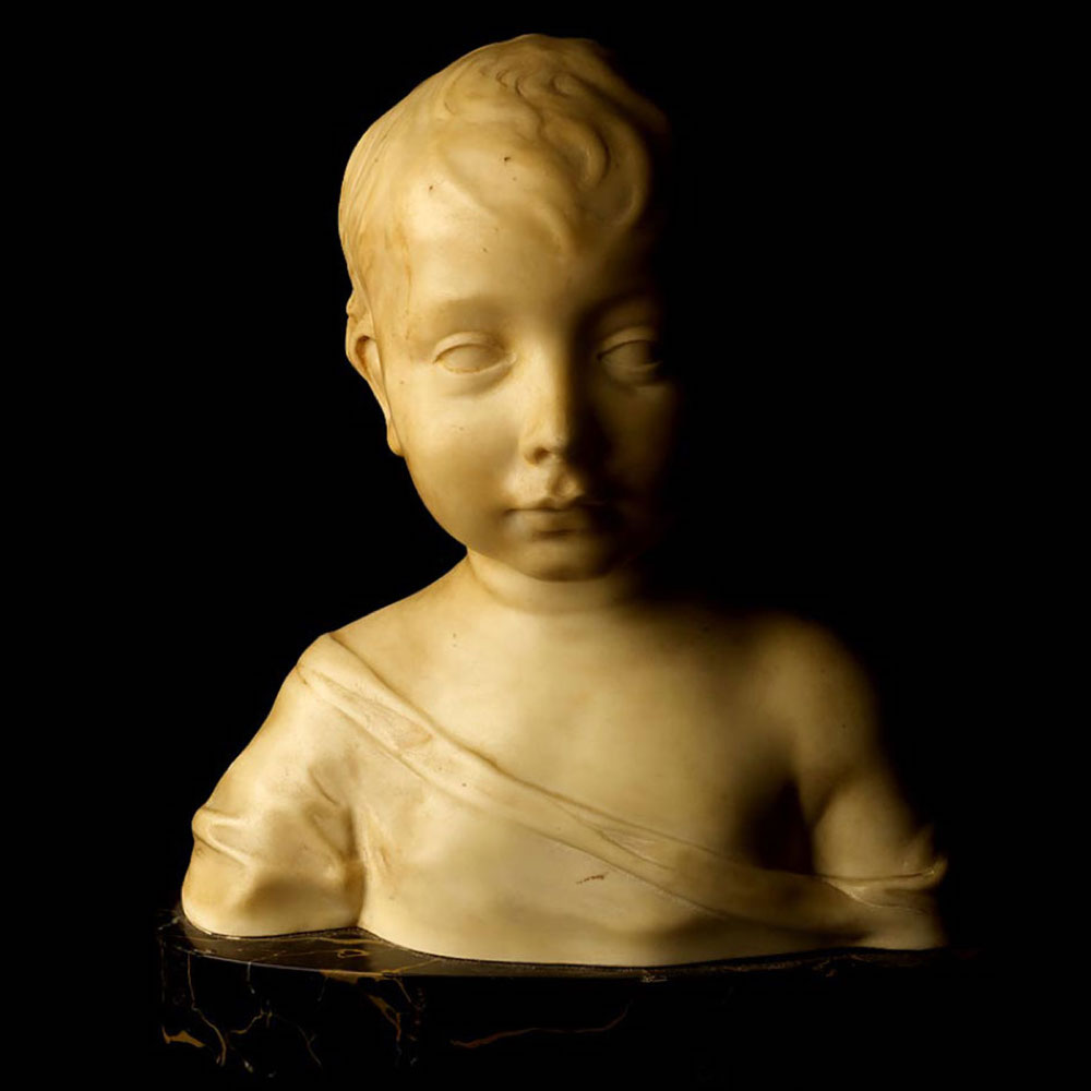 “Bust of a Child” by Desiderio da Settignano | Artficial Clone 177